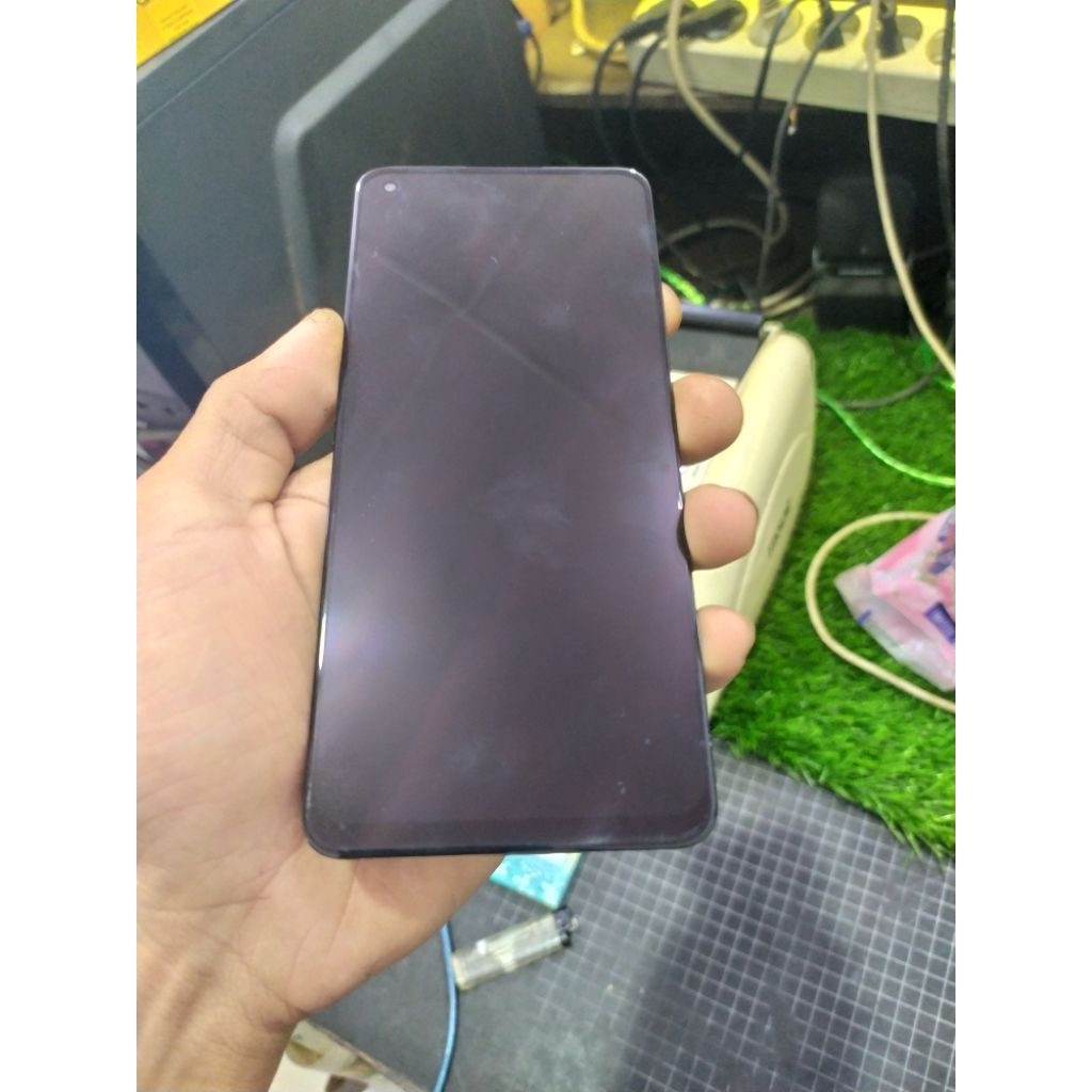 lcd reno ori 7 minus hitam setengah