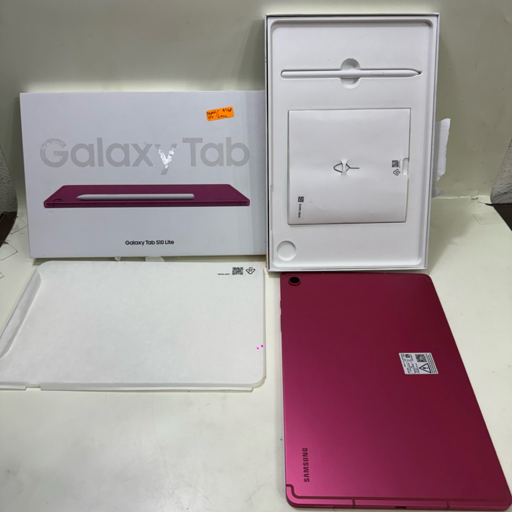 Samsung Galaxy Tab S10 Lite 6/128gb Fullset Second Garansi Resmi