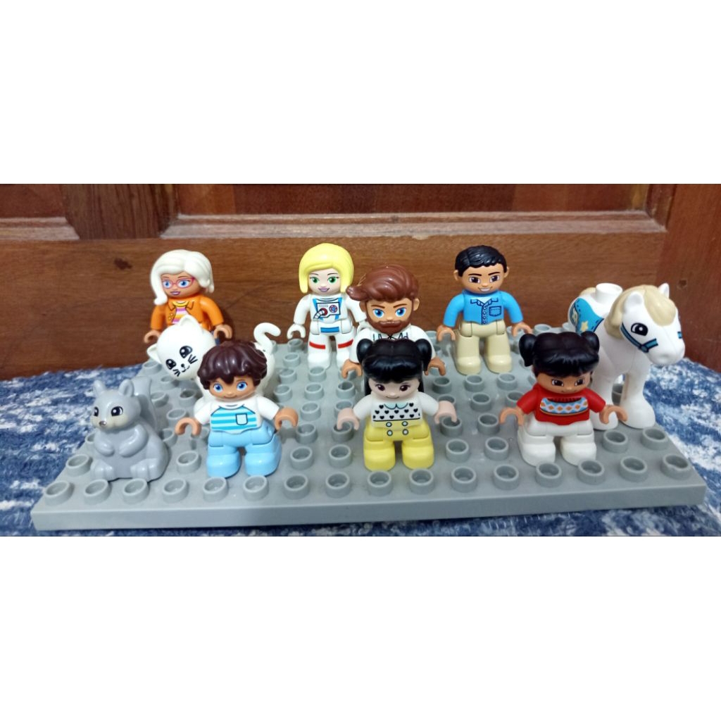 preloved koleksi pribadi figur lego duplo original dan kw