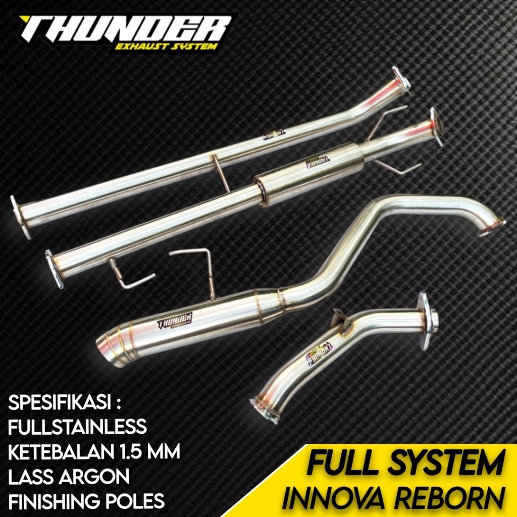 Knalpot FullSystem Innova Reborn