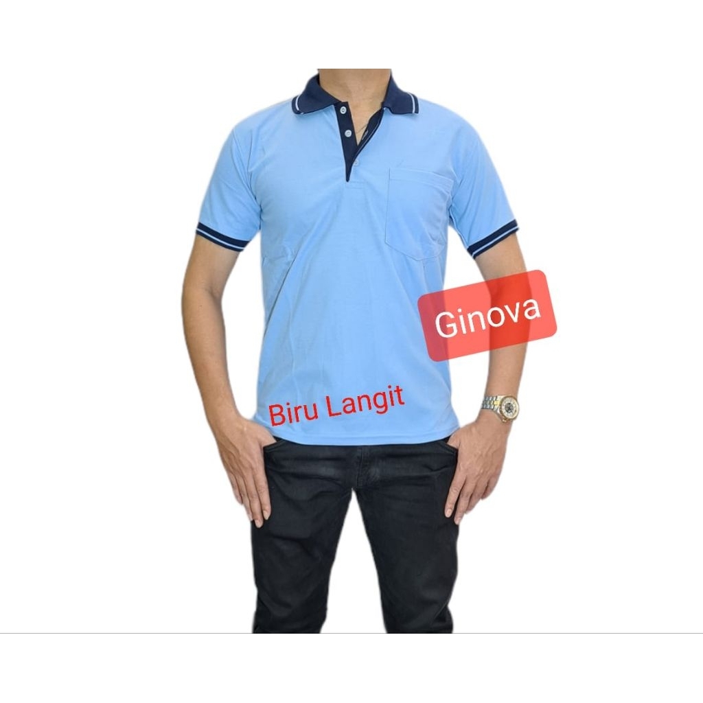 BAJU SERAGAM KAOS KERAH- SERAGAM KAOS KERJA - BAJU SERAGAM BORDIR