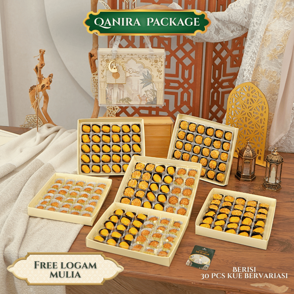 Nastar Sekat/ Nastar Gift Premium LebaranEdition "Qanira Package"