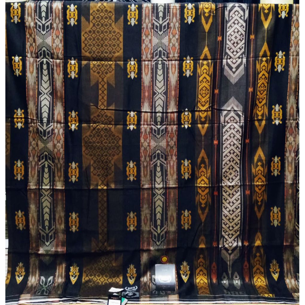 SARUNG TENUN BHS EXCELLENT JGH SILVER BLECK SERIES