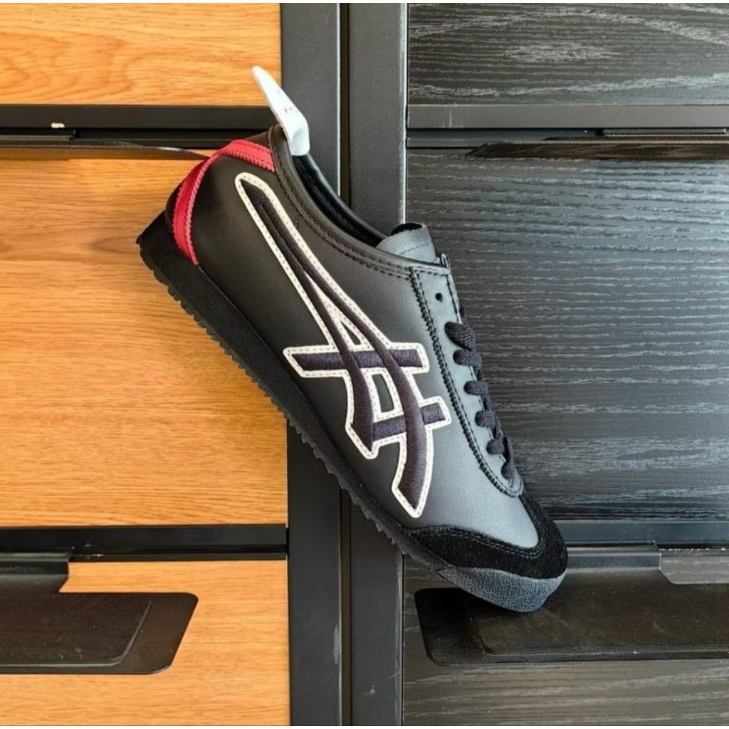 Sepatu Onitsuka tiger Mexico 66 Deluxe Givenchy Black White Red