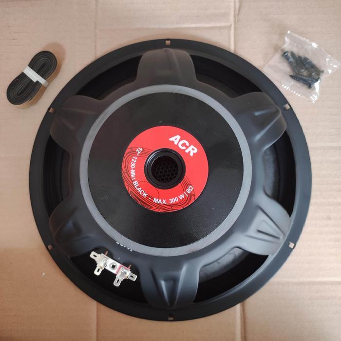 Speaker Komponen ACR 1230 MK1 Black 12 inch 12in 12" Fullrange Original Speaker 12in ACR 1230 Black 