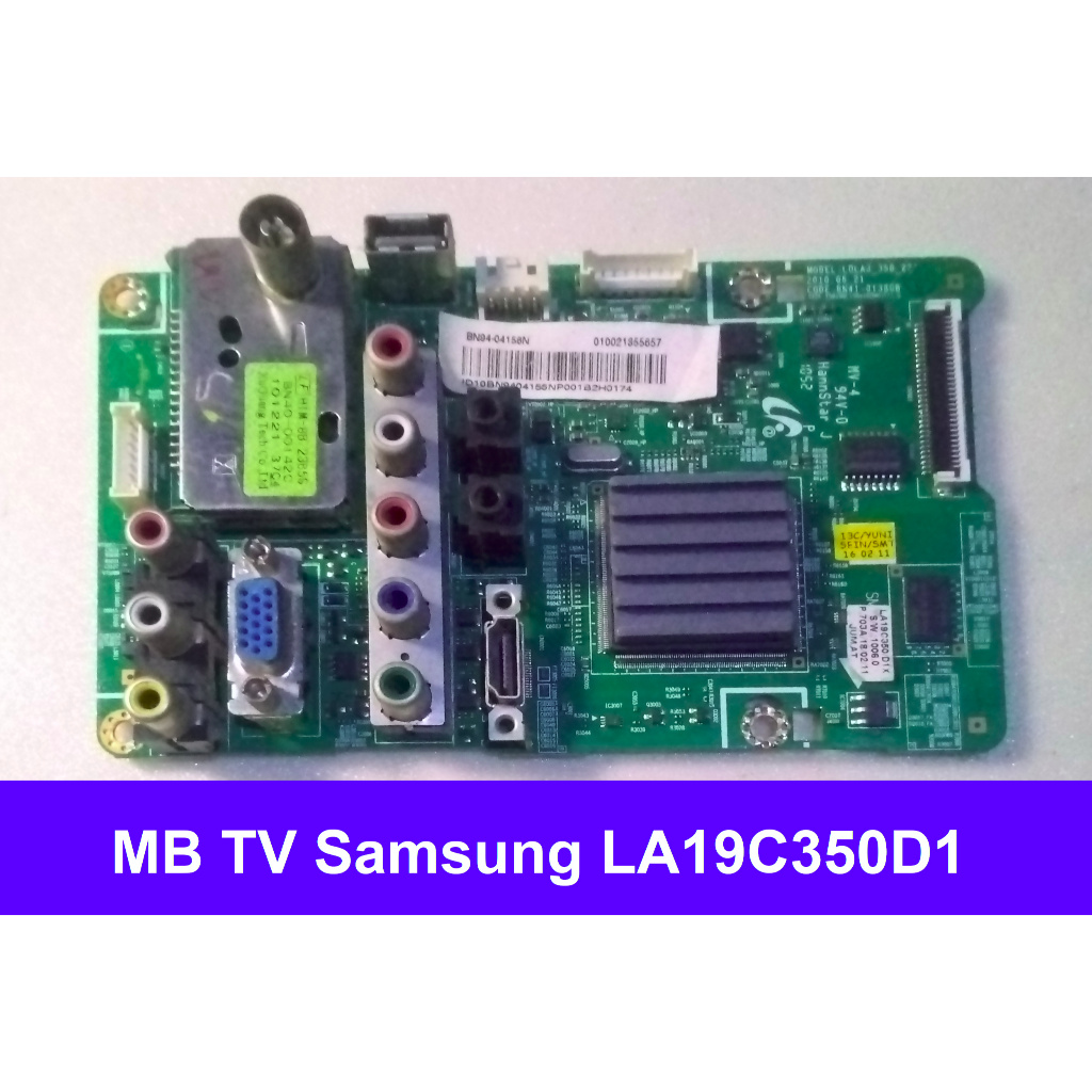 Modul: Mainboard - Power Supply - IR Sensor Remote Untuk TV LCD Samsung LA19C350D1