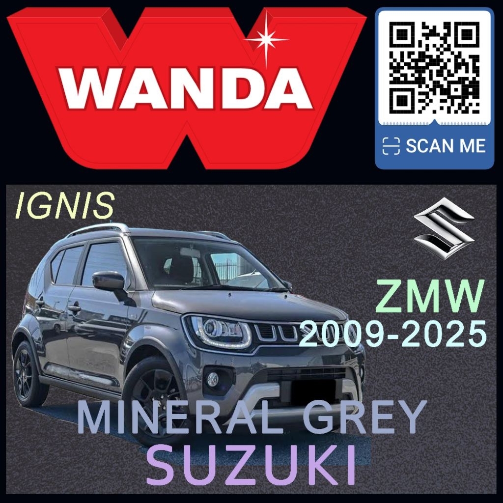 Cat Wanda Suzuki Mineral Grey Metallic ZMW