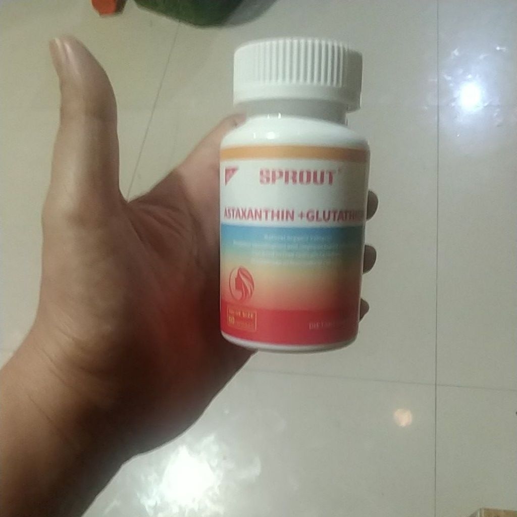 Sprout astaxanthin+glutathione