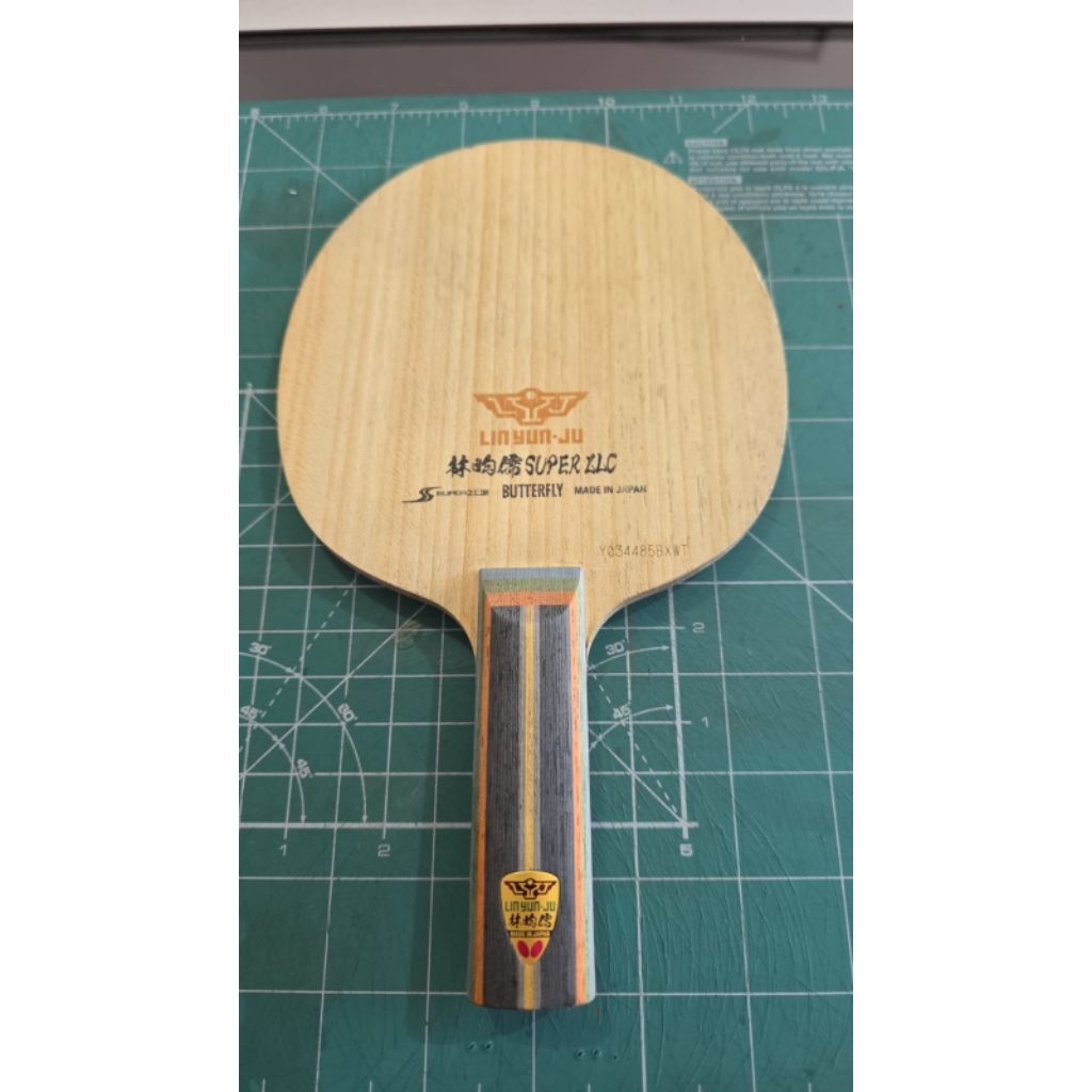 Kayu Bet Butterfly Li Yun Ju Super ZLC Handle ST / Bet Pingpong Tenis Meja (BEKAS)