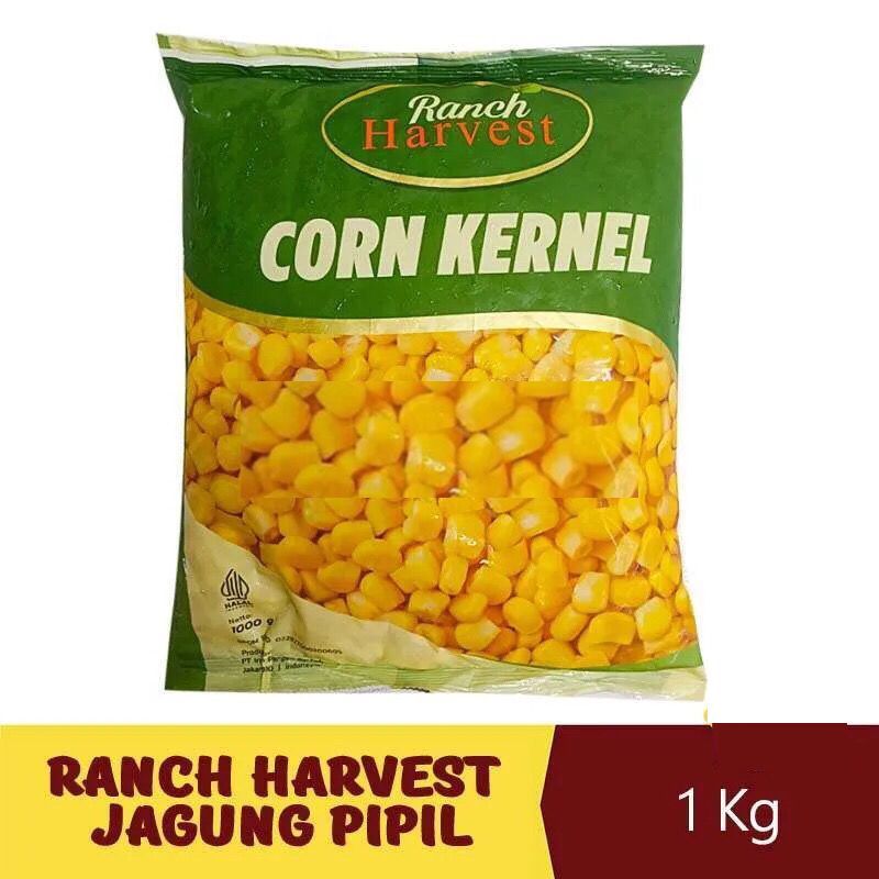 Harvest Corn Kernel Jagung Manis Pipil 1kg | Jagung Siap Rebus Praktis