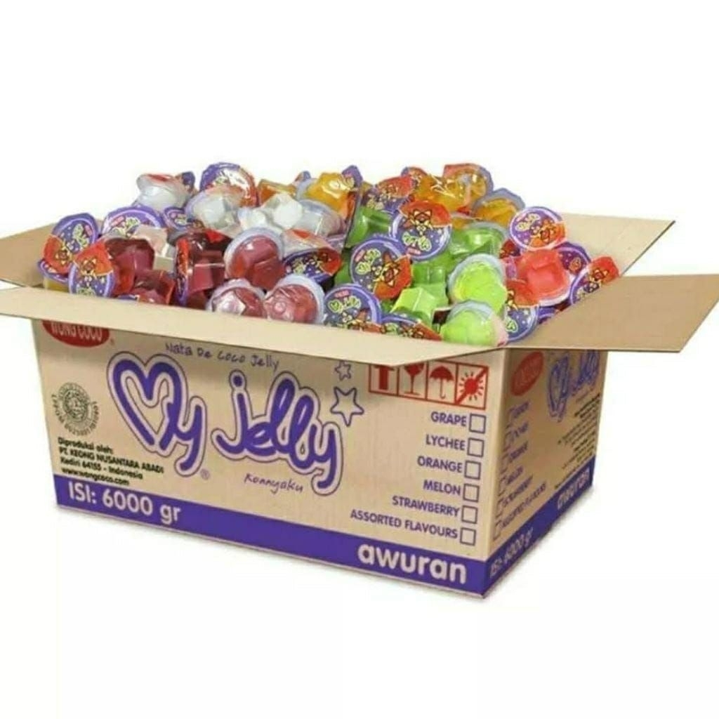 My Jelly kemasan 1kg Murah My jelly Awuran Jelly Bintang