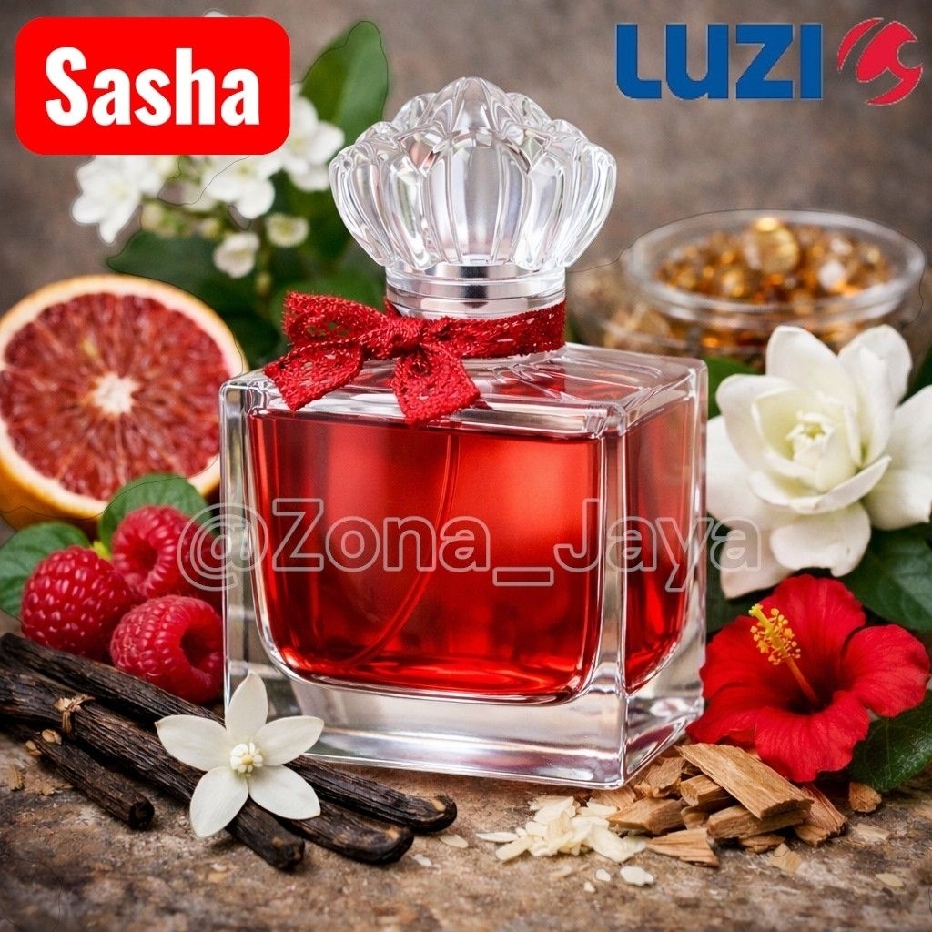 Parfum Sasha LUZI Searah dengan Scarlet Cacharel || Parfum Unisex Mewah Elegan Tahan Lama Meninggalk