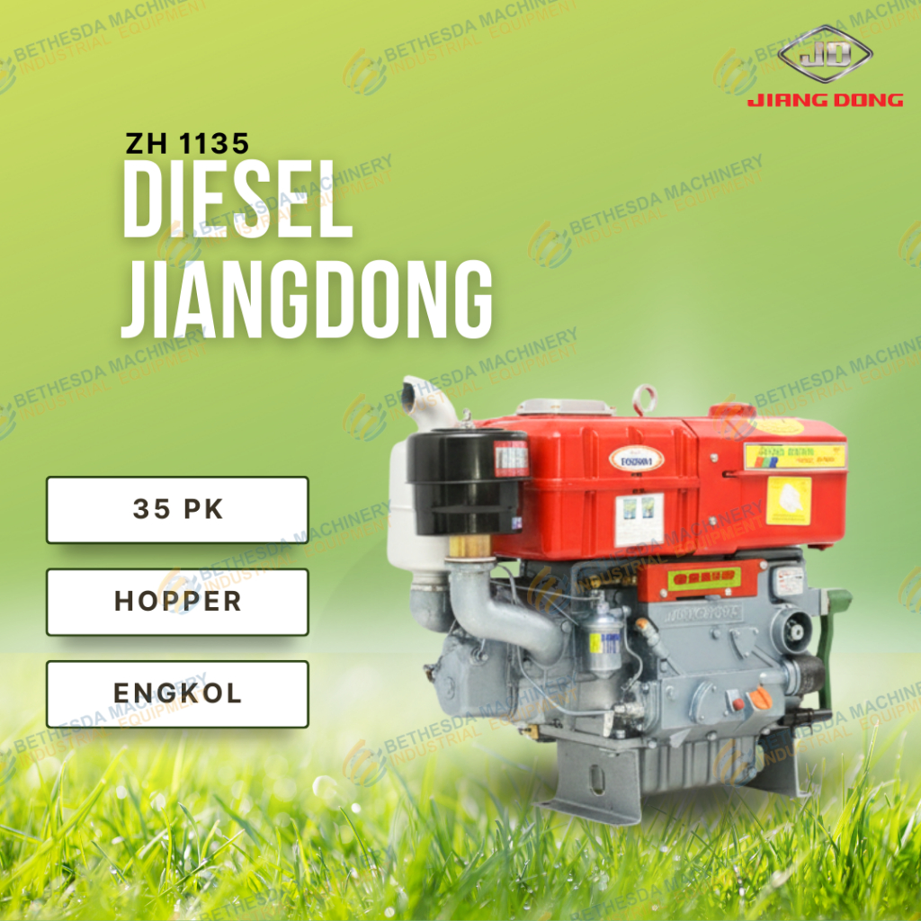 Diesel Jiang Dong ZH 1135 Jiangdong ZH1135 35 Pk 35 Hp