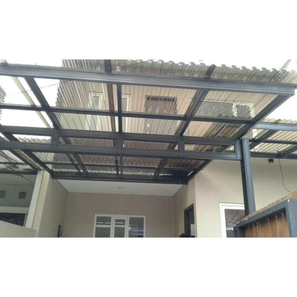 Kanopi Baja Ringan Atap Solartuff Termurah / Kualitas Baik