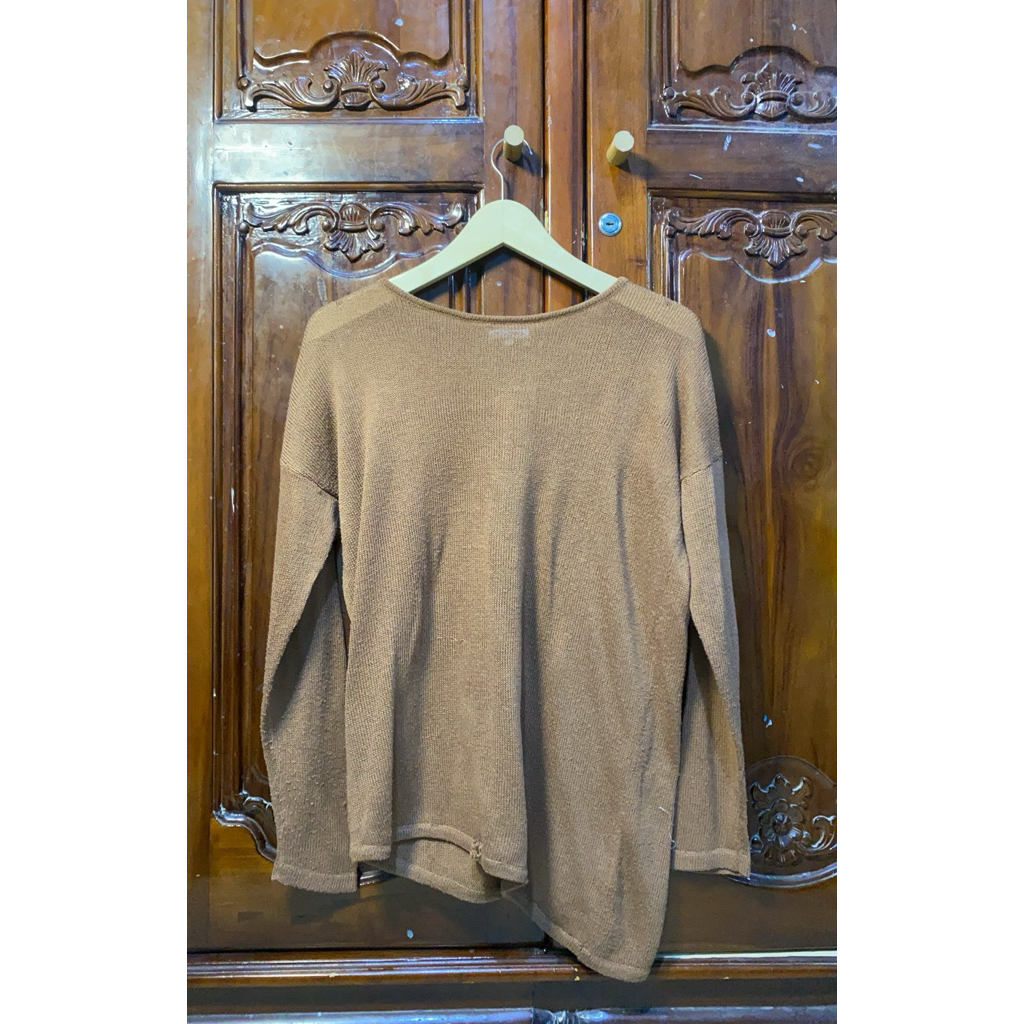 sweater rajut uniqlo