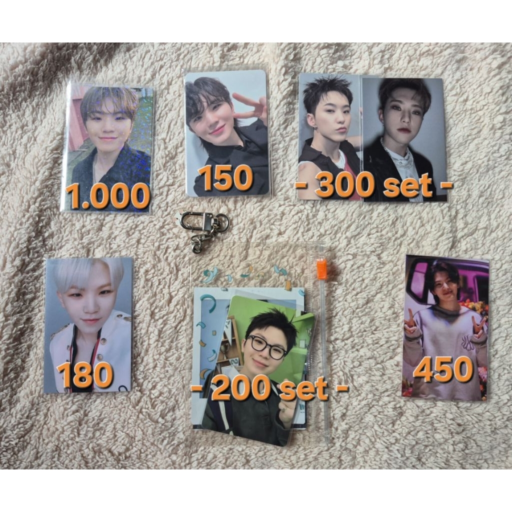 [BACA DESKRIPSI] WOOZI PHOTOCARD TC RUBY BROADCAST BEAM 96ERS