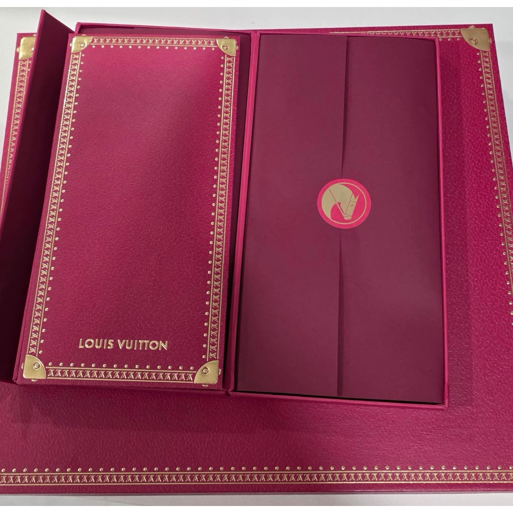Louis Vuitton LV Angpao Imlek / Amplop CNY Red Envelope / Hong Bao Merah