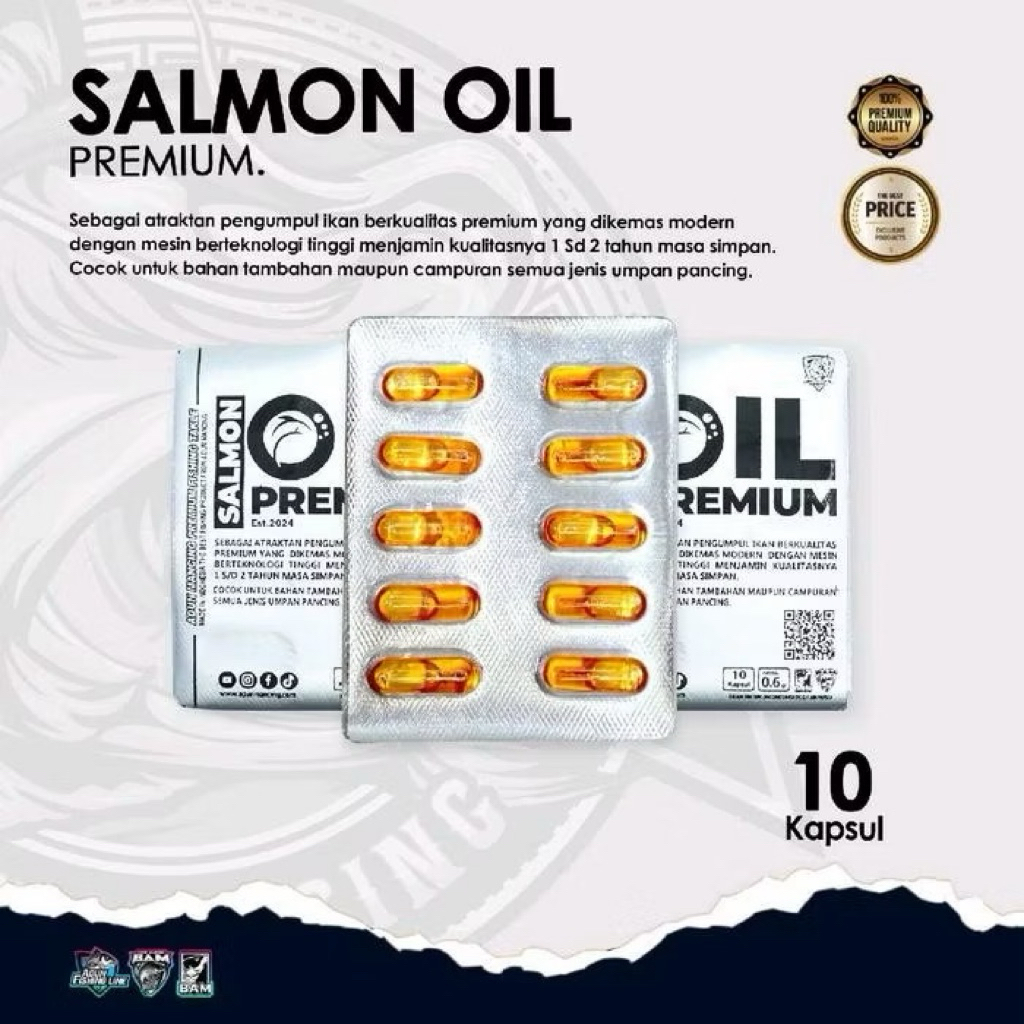 SALMON OIL PREMIUM ADUN MANCING