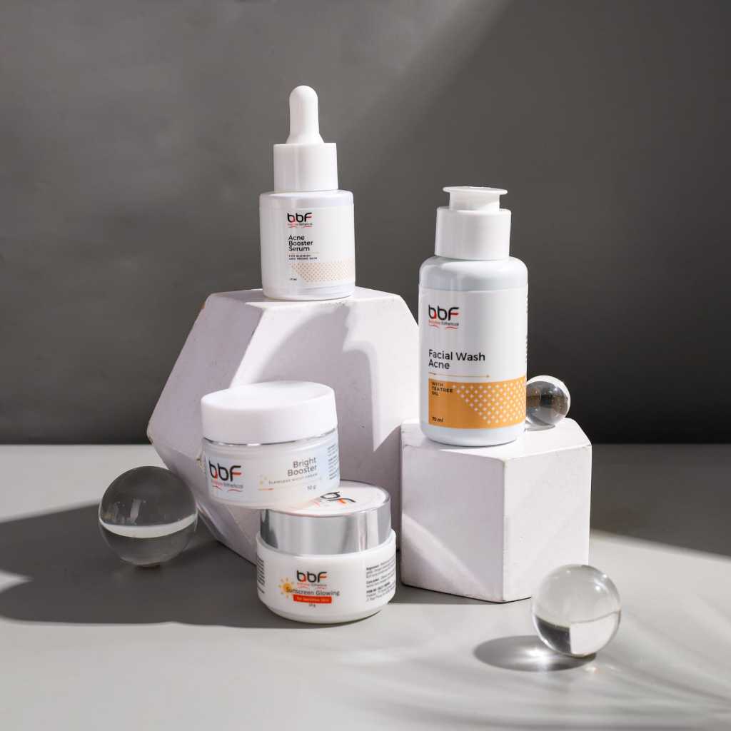 Paket Perawatan Bbf Skincare | Bbf Skincare Paket Glow Brightening | Bbf Paket Acne Mencerahkan