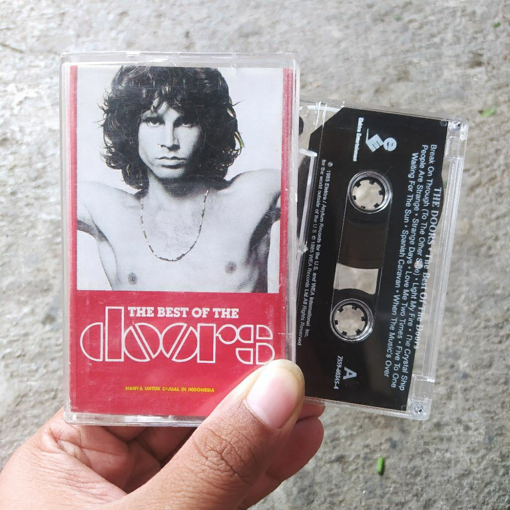 Kaset Pita The Doors - Thr Best Of