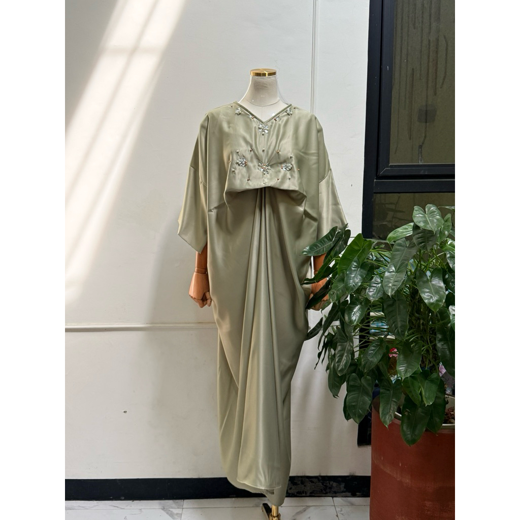 Kaftan Sabrina - Ibu dan Anak Couple - Baju Pesta dan Lebaran