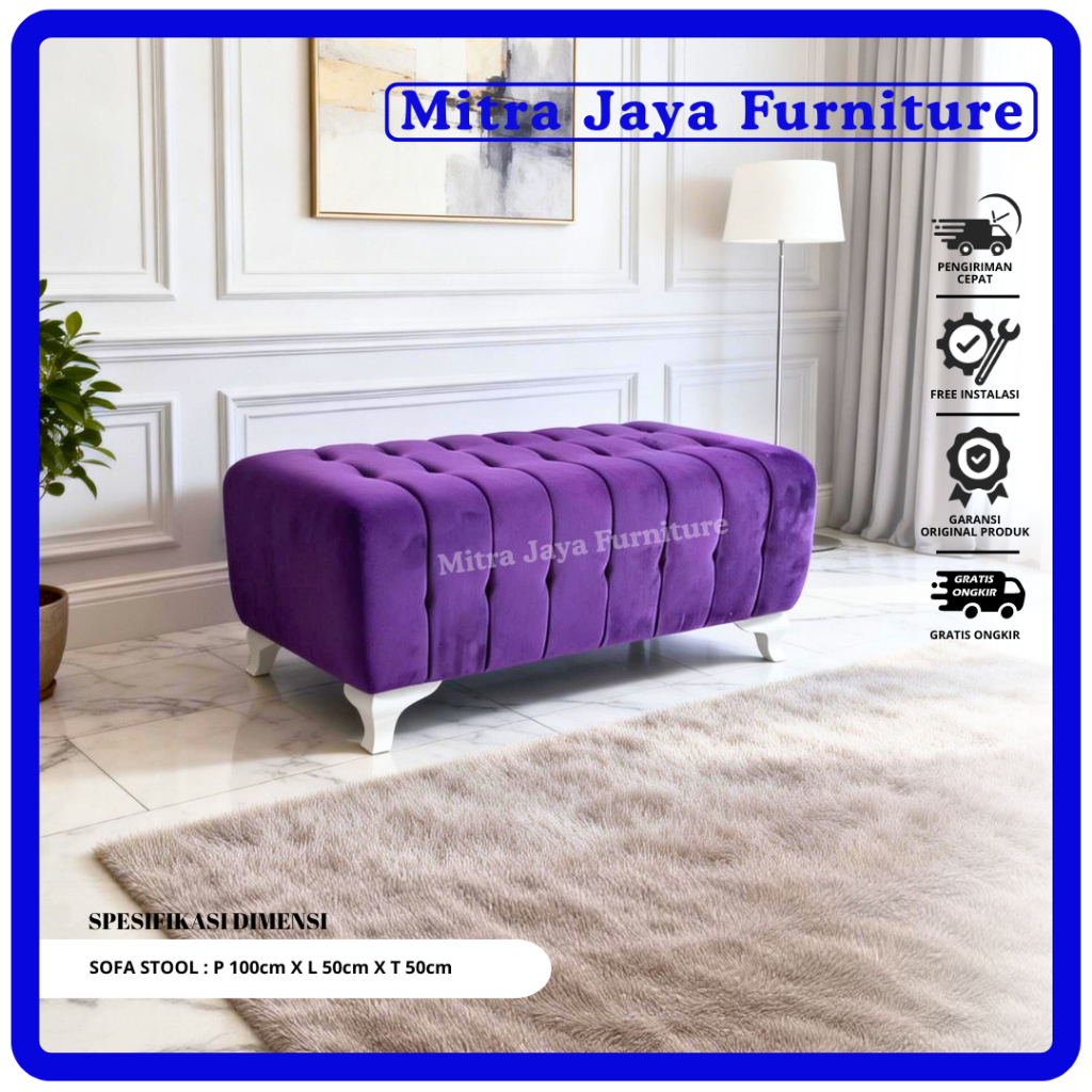 STOOL SOFA/PUFF KOTAK/ PUFF SOFA MURAH