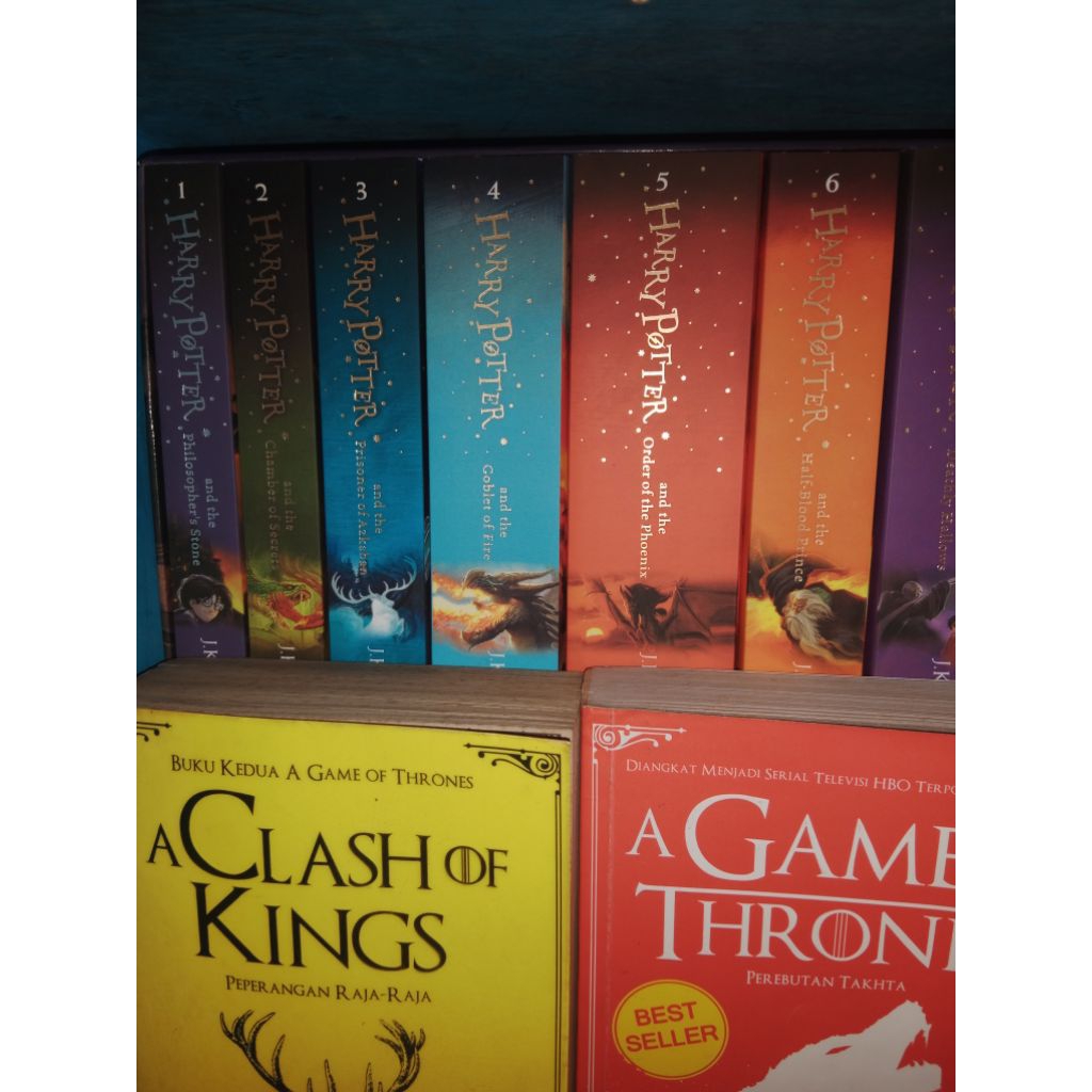 Harry potter novel set