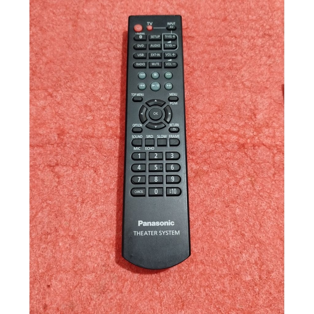 REMOT HOME THEATER PANASONIC SC-XH385 SC-XH333 ORIGINAL ASLI
