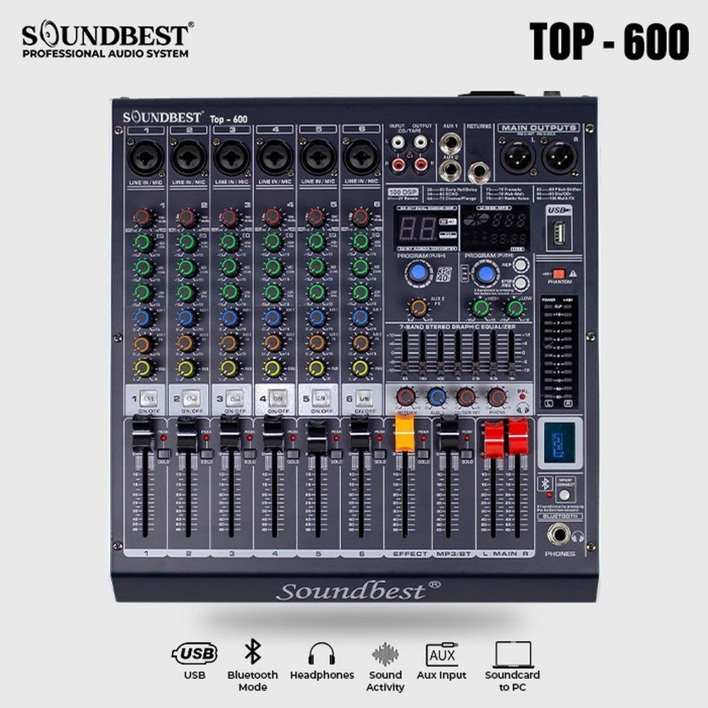 Mixer soundbest TOP 600 original 6 channel Soundbest top 600 | MELODY CLASSIC