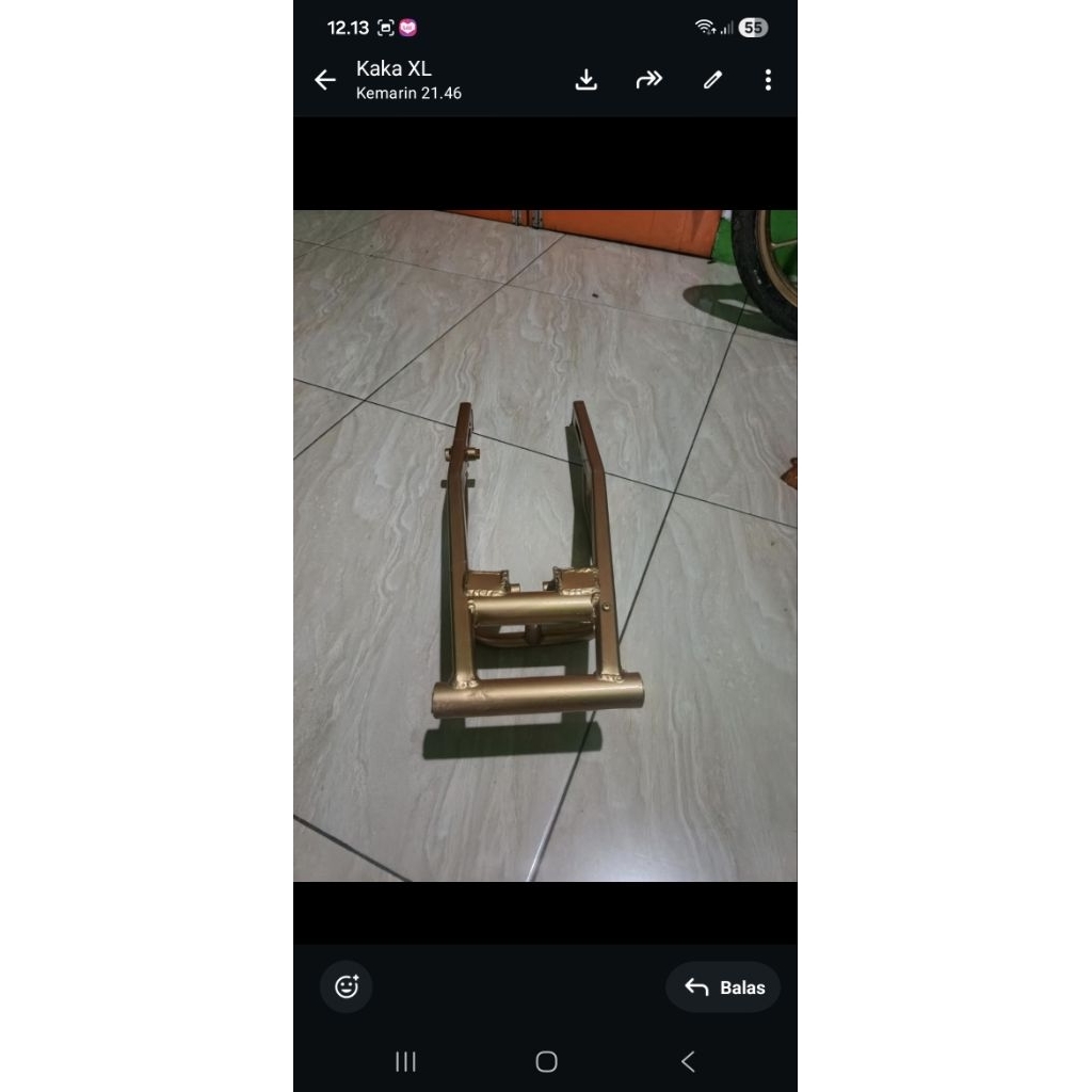 Arm satria FU model B-pro panjang 60 cm