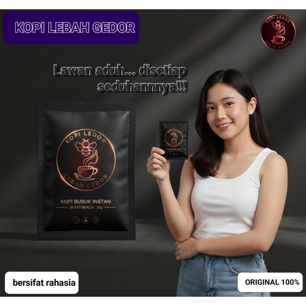 LEDOR Herbal Original - Kopi Stamina Pria Gen Z