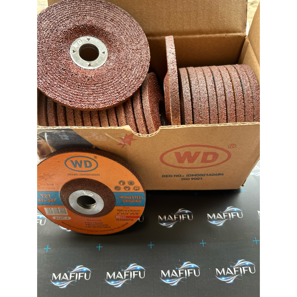 WD Batu gerinda POLES 4” T27 4 inch isi 25pc ASLI ORIGINAL WD
