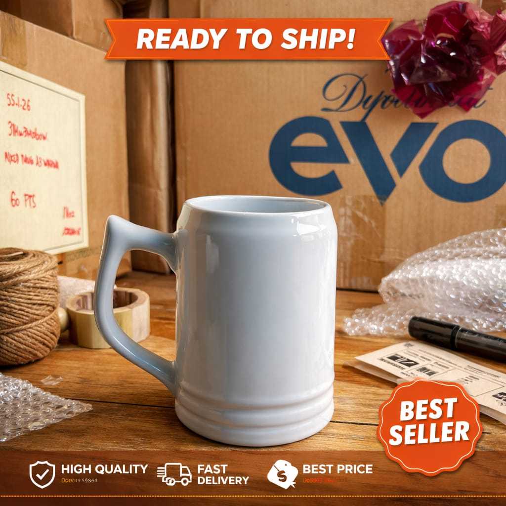 MUG LIBERTY/GELAS KERAMIK/GELAS BESAR/GELAS PREMIUM