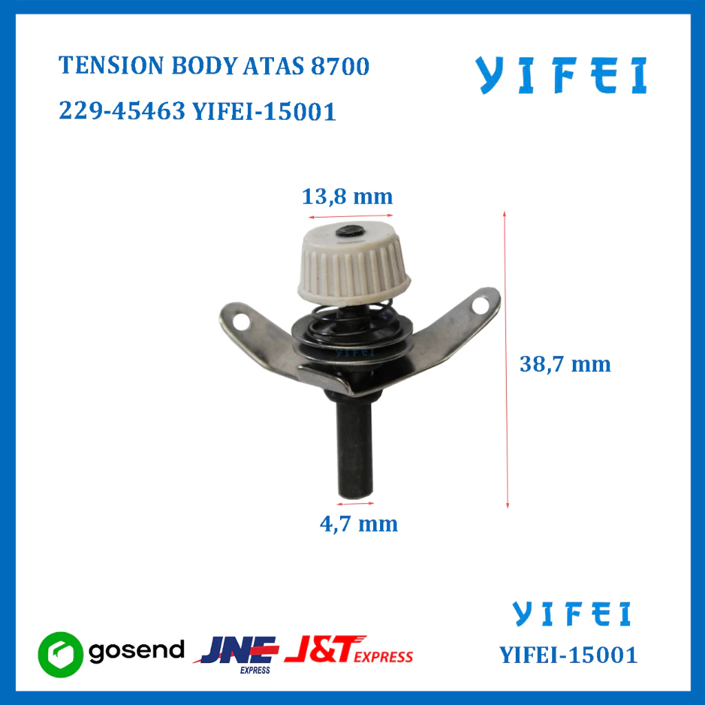 22945463 TENSION BODY ATAS MESIN JAHIT INDUSTRI JUKI 8700 YIFEI-15001