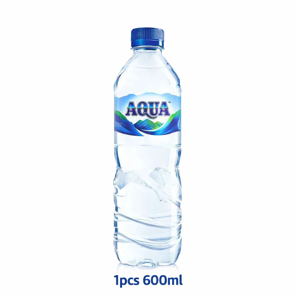 AQUA AIR MINERAL 600ML / Aqua Air Mineral 600 ML Botol