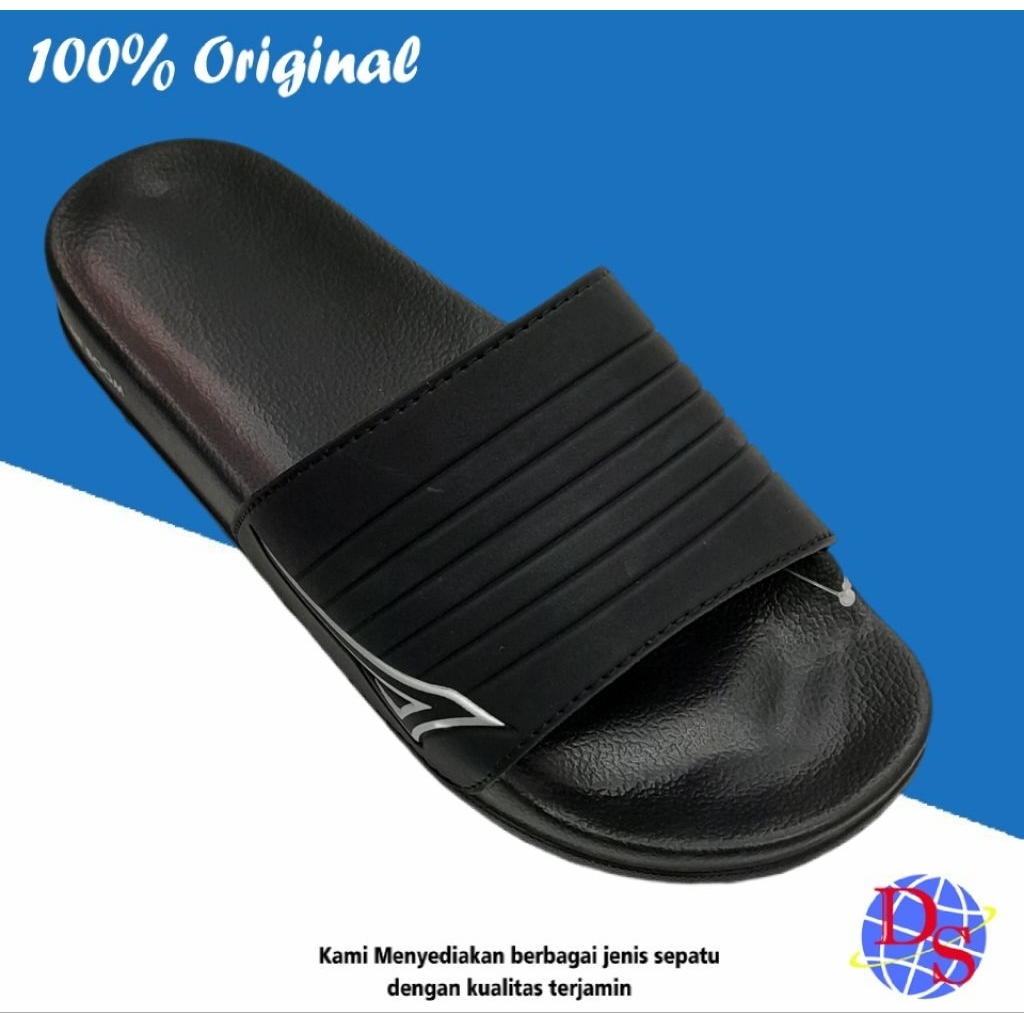 Sandal Pria Ardiles Walkease Hitam Sandal Slide Pria