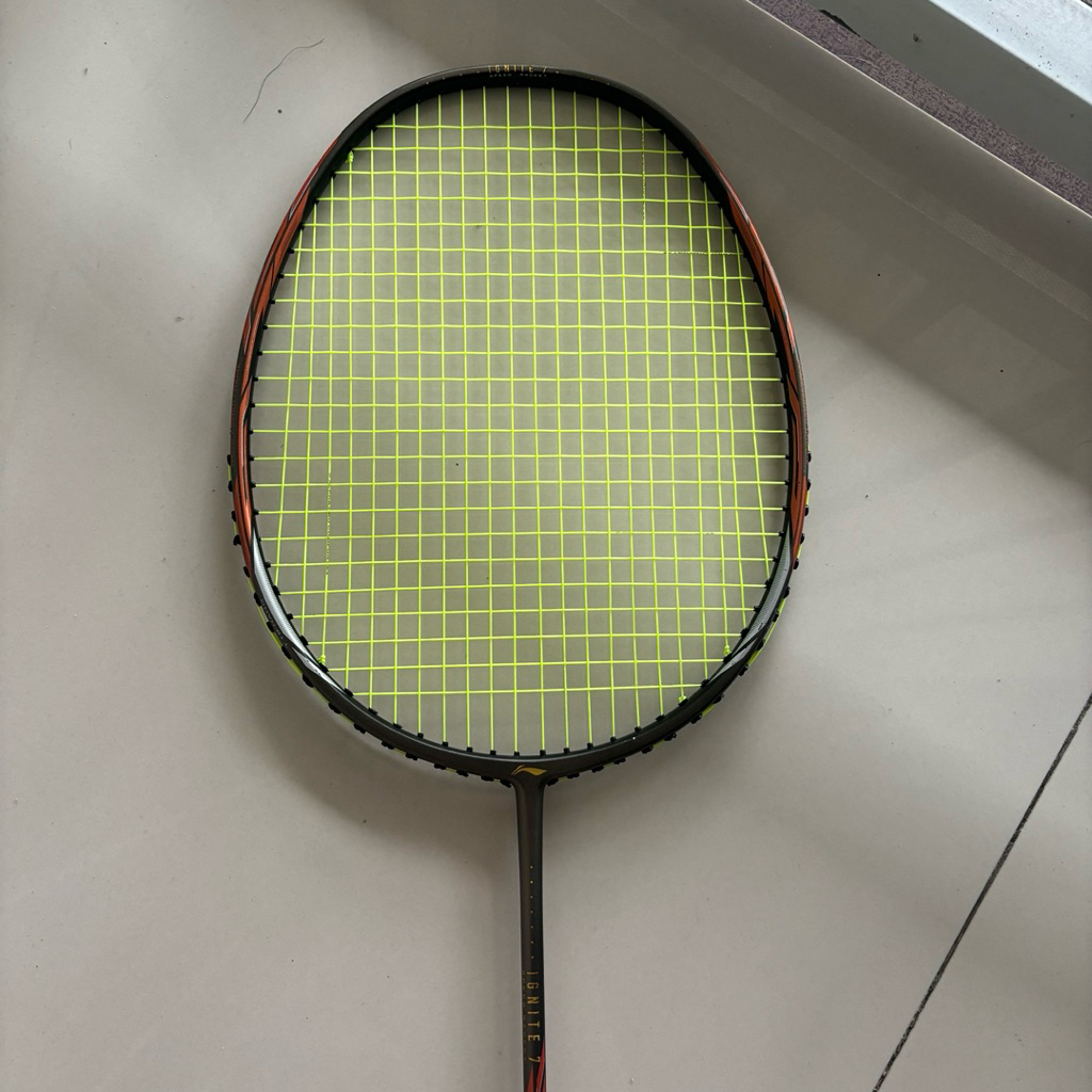 Raket Badminton Lining Ignite 7 Second Original
