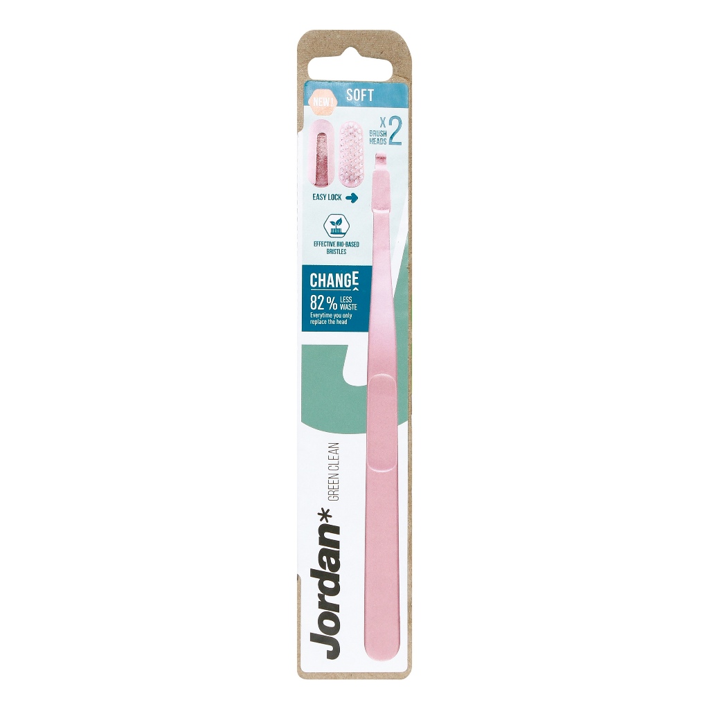 JORDAN GREEN CLEAN CHANGE HANDLE WITH 2 REFFILS SOFT