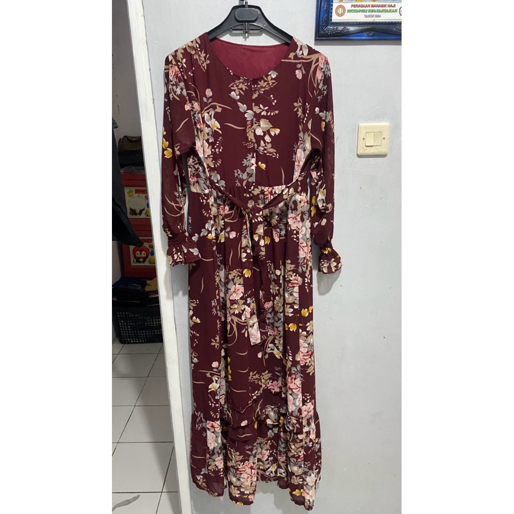 gamis syari preloved