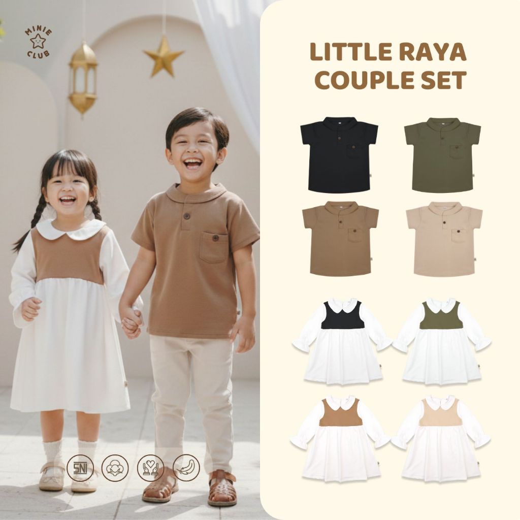 Minieclub Little Raya Couple Series Lebaran Collection