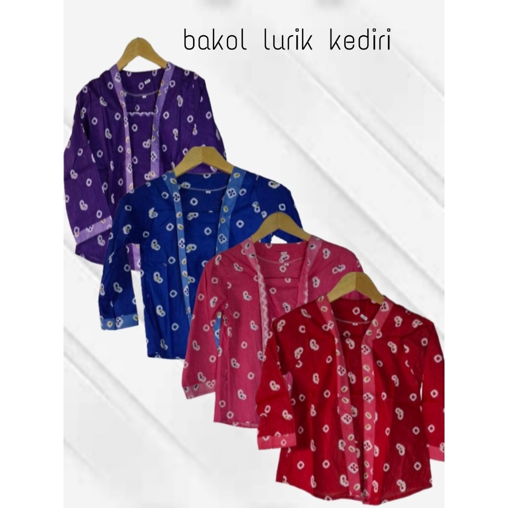 Kebaya Kutubaru Anak Motif Jumputan