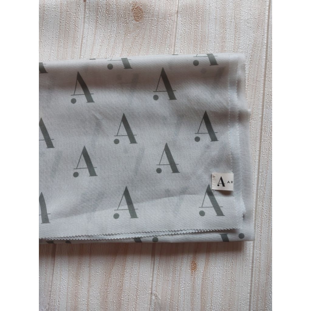 PRELOVED MONOGRAM SCRAF ARASCARF