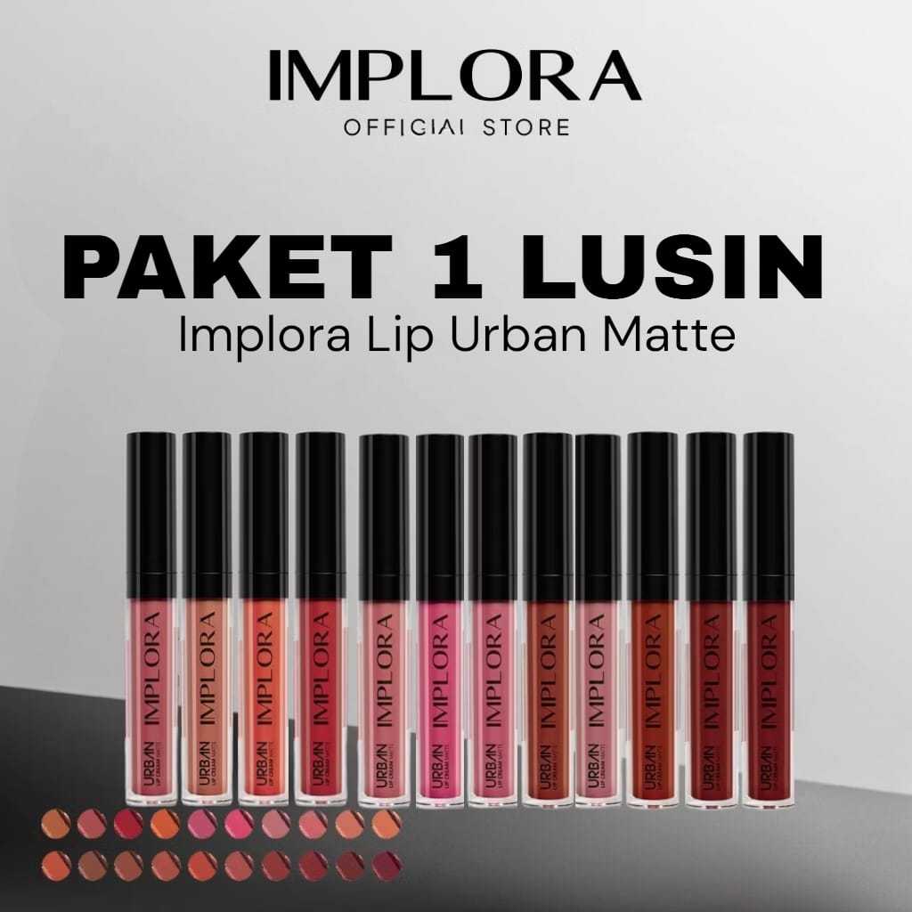 1 LUSIN Implora Urban Lip Cream Matte | Long-Lasting