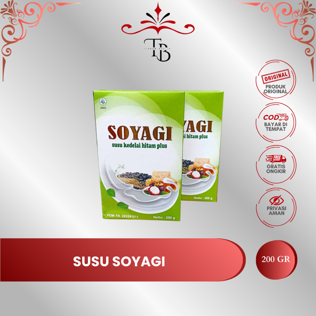 SUSU SOYAGI - susu kedelai diet | bariklana original 100% | rendah lemak & kalori | cocok untuk diet