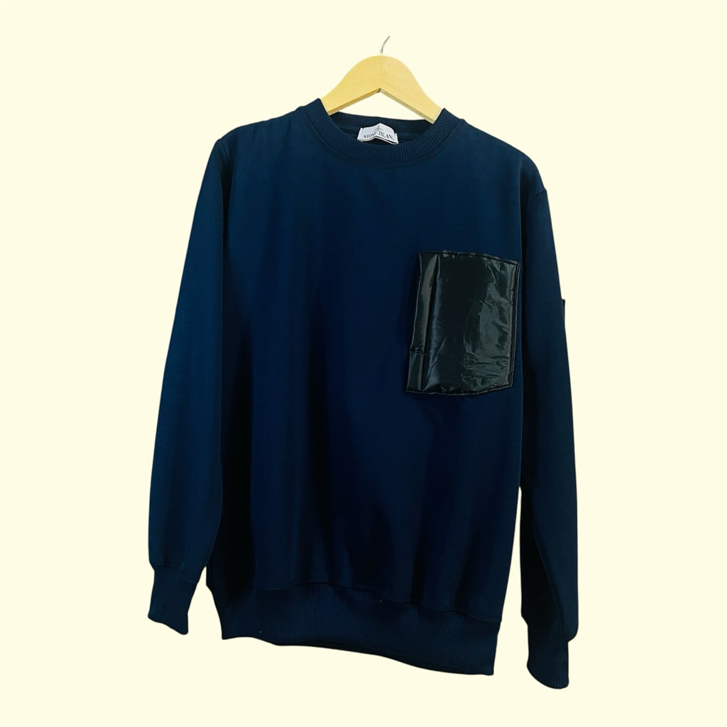 Crewneck Stone Island Pocket Path Junior