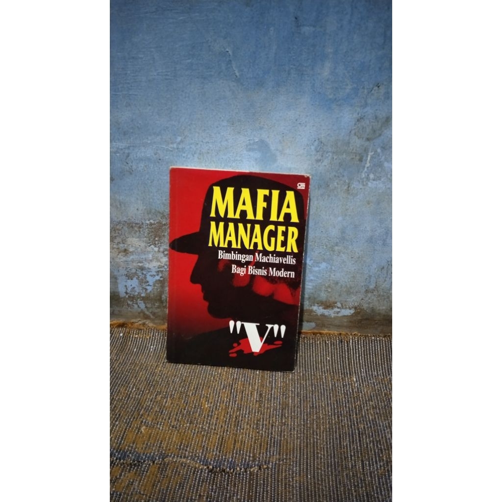 (Preloved ) buku mafia manager original