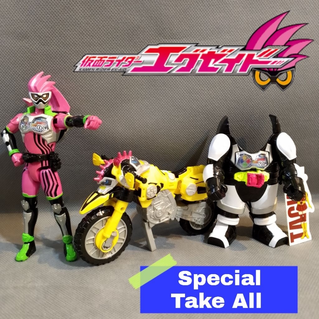 Action Figure LVUR Kamen Rider Ex Aid Series Special Set Original BANDAI Japan version