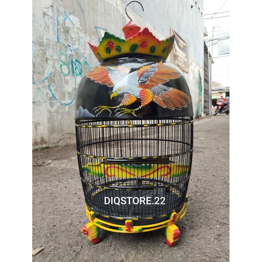 sangkar burung sangkar burung perkutut mahkota rajawali harga murah kualitas ga murahan