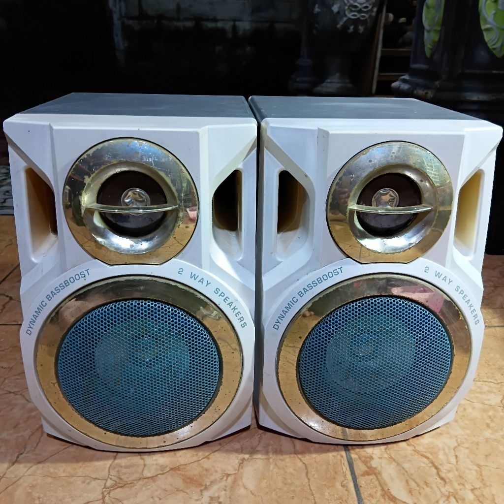 Speaker pasif POLYTRON 4inch nguebass..Anggleng menggema