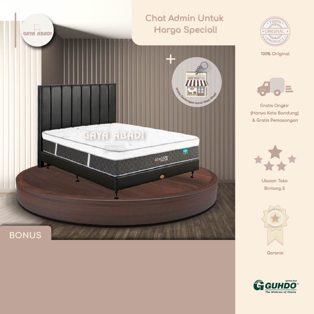 Springbed Guhdo Adagard / Kasur Adagard - Guhdo Springbed